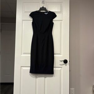 ANTONIO MELANI Black Midi Dress